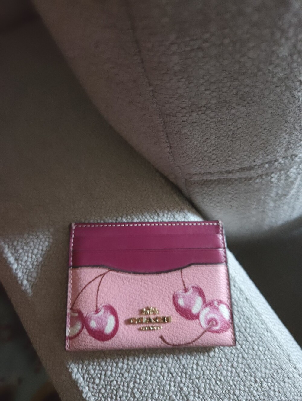 Coach Cherry Collection Wallet - Picture 2 of 3